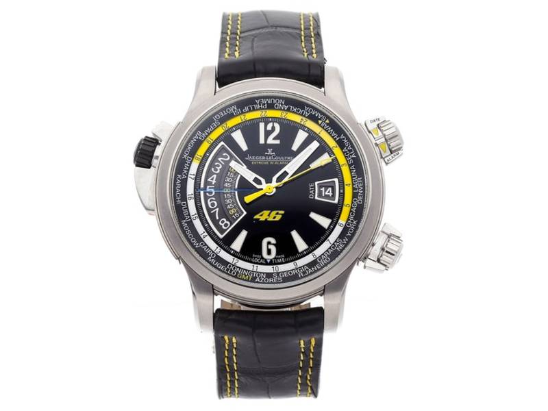 OROLOGIO UOMO AUTOMATICO TITANIO/PELLE EXTREME WORLD ALARM VALENTINO ROSSI  JAEGER-LECOULTRE 150.T.42 Q177T47V